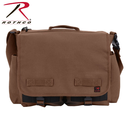 Rothco Concealed Carry Messenger Bag Earth Brown Size One Size - Get Tight Gear