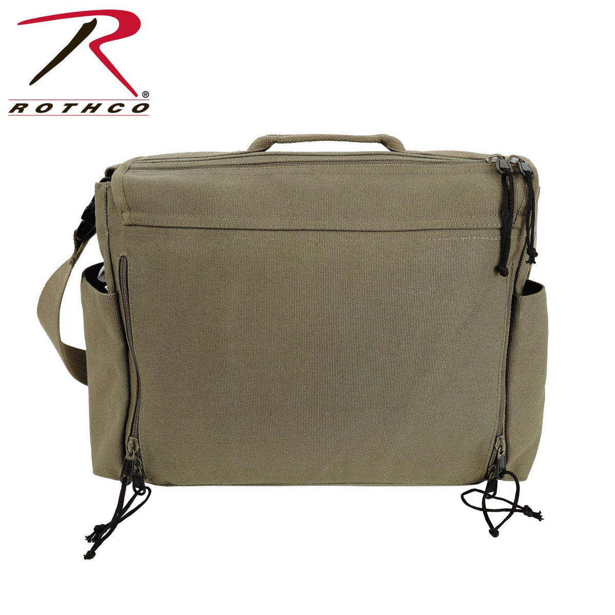 Rothco Concealed Carry Messenger Bag Olive Drab Size One Size - Get Tight Gear