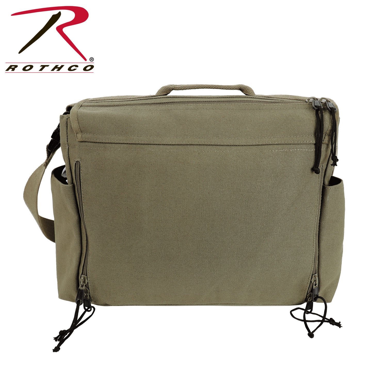 Rothco Concealed Carry Messenger Bag Olive Drab Size One Size - Get Tight Gear
