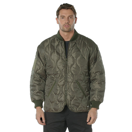 Rothco Concealed Carry Quilted Woobie Jacket Olive Drab Size XL - Get Tight Gear