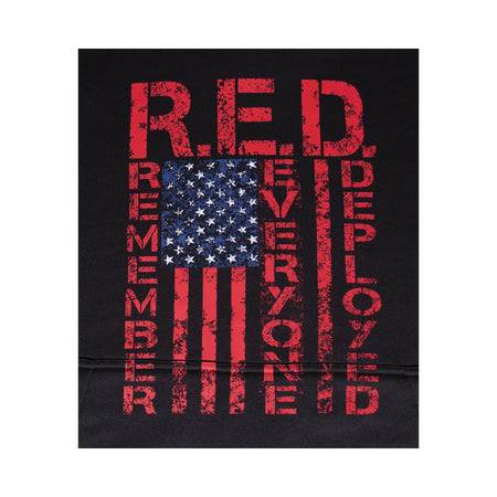 Rothco Concealed Carry R.E.D. (Remember Everyone Deployed) Hoodie Black Size XL - Get Tight Gear