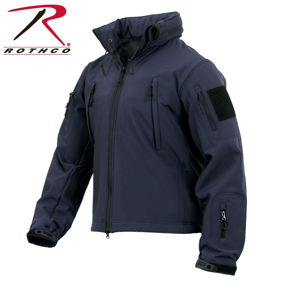 Rothco Concealed Carry Soft Shell Jacket Midnight Navy Blue Size XL - Get Tight Gear