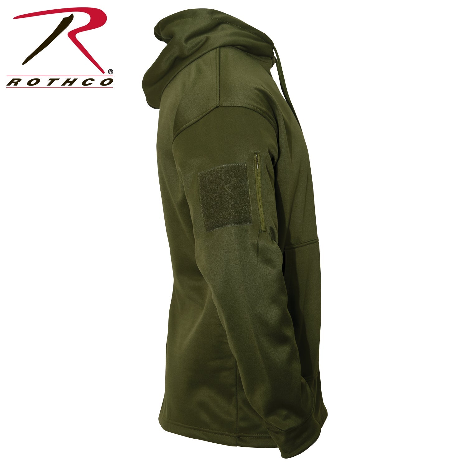 Rothco Concealed Carry Thin Blue Line Hoodie Olive Drab Size 2XL - Get Tight Gear