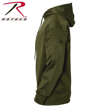 Rothco Concealed Carry U.S. Flag Hoodie Olive Drab Size M - Get Tight Gear