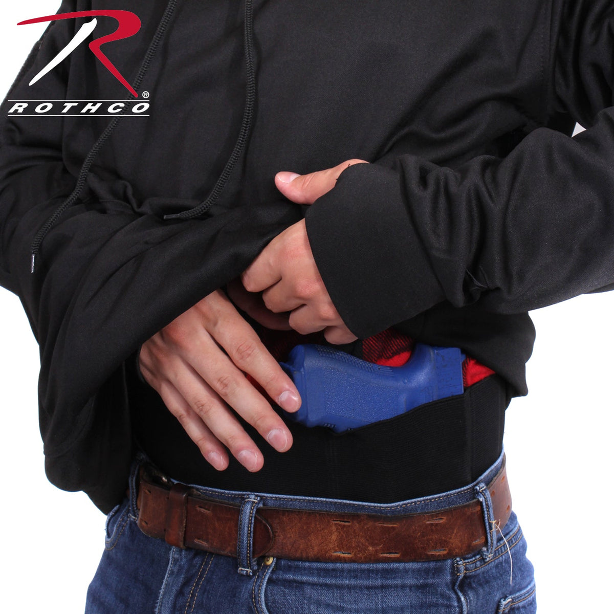 Rothco Concealed Carry U.S. Flag Hoodie Red / White / Blue Size 4XL - Get Tight Gear