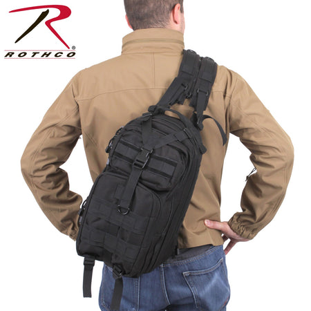 Rothco Convertible Medium Transport Pack Black - Get Tight Gear
