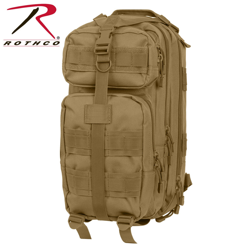 Rothco Convertible Medium Transport Pack Coyote Brown - Get Tight Gear