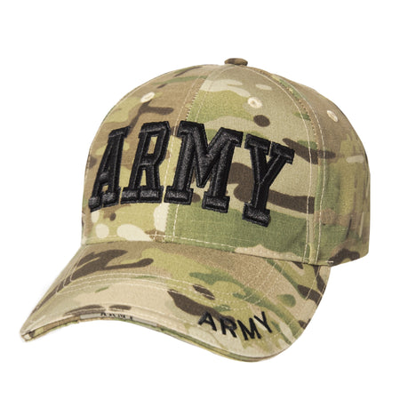 Rothco Deluxe Army Embroidered Low Profile Insignia Cap MultiCam - Get Tight Gear