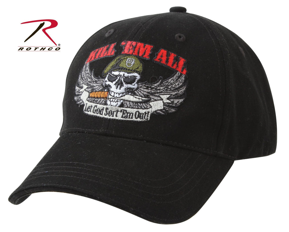 Rothco Deluxe Kill 'Em All Low Profile Cap - Get Tight Gear