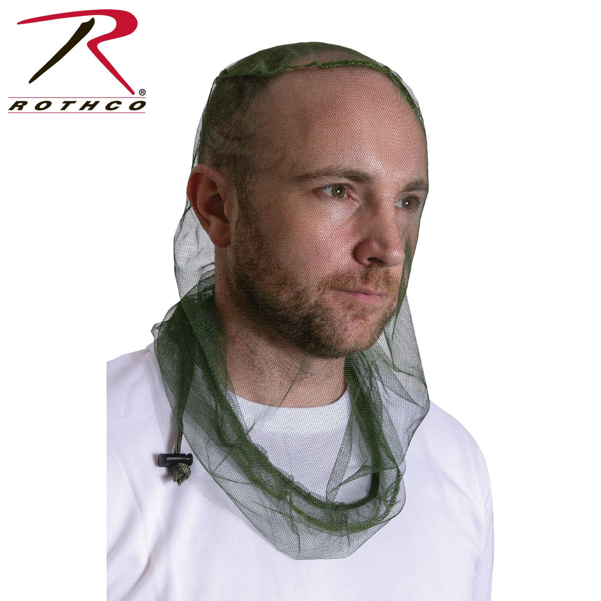 Rothco Deluxe Long Length Mosquito Headnet Olive Drab - Get Tight Gear