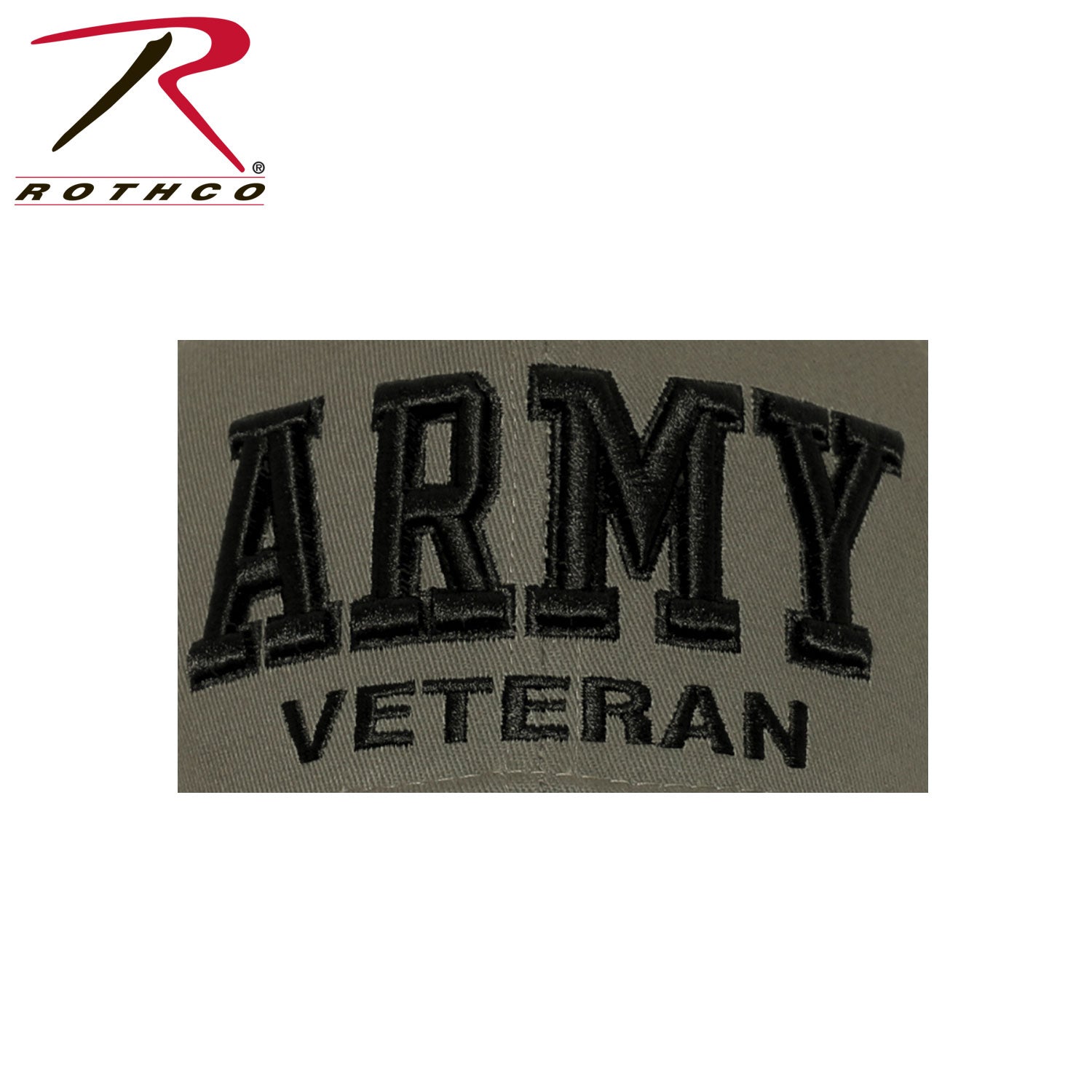 Rothco Deluxe Low Profile Army Veteran Cap Olive Drab Size One Size - Get Tight Gear