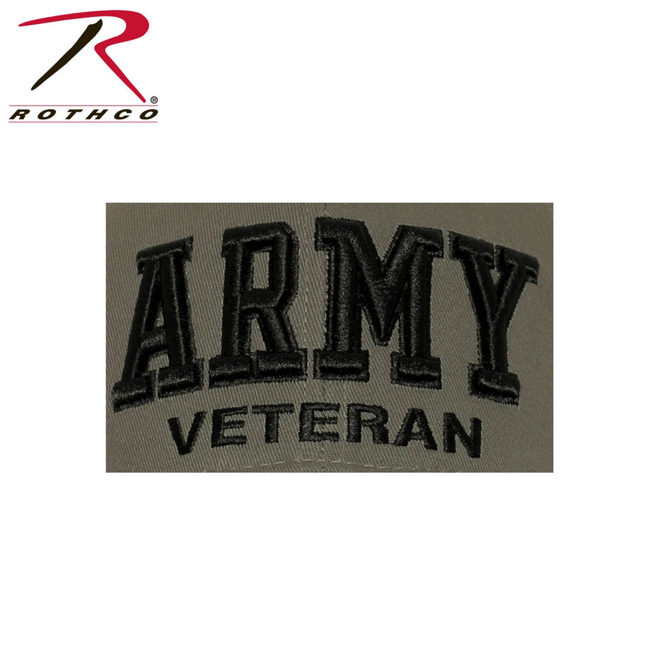 Rothco Deluxe Low Profile Army Veteran Cap Olive Drab Size One Size - Get Tight Gear