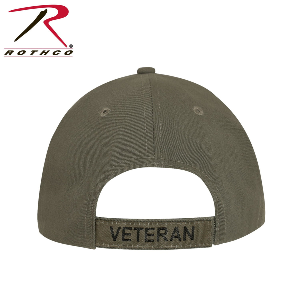 Rothco Deluxe Low Profile Army Veteran Cap Olive Drab Size One Size - Get Tight Gear