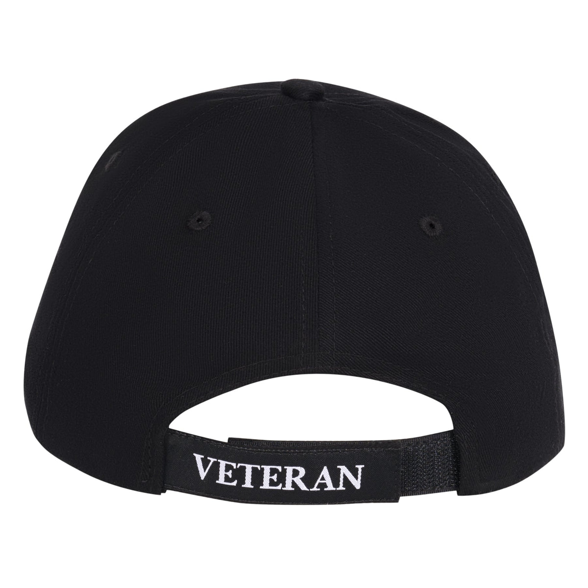 Rothco Deluxe Low Profile Military Branch Veteran Cap Black Size One Size - Get Tight Gear