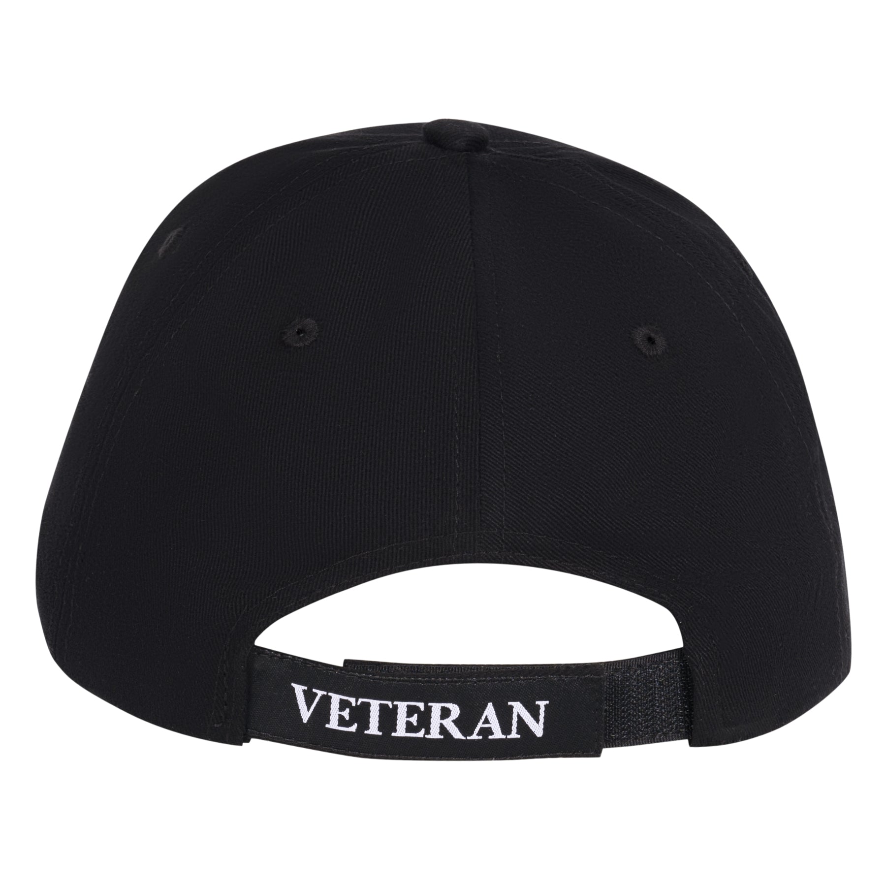 Rothco Deluxe Low Profile Military Branch Veteran Cap Black Size One Size - Get Tight Gear