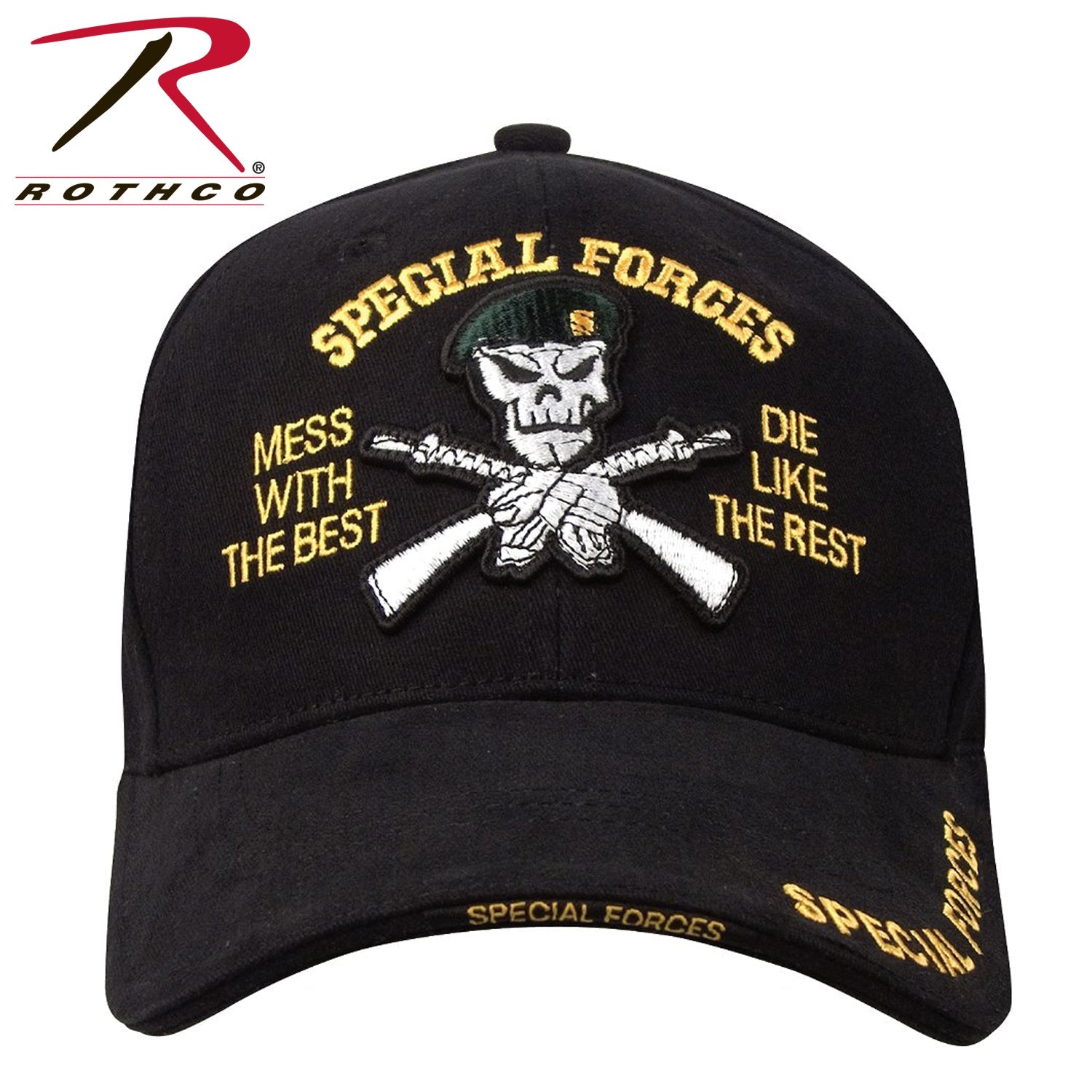 Rothco Deluxe Low Profile Special Forces Insignia Cap - Get Tight Gear