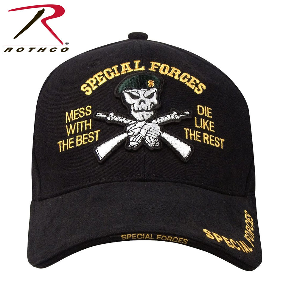 Rothco Deluxe Low Profile Special Forces Insignia Cap - Get Tight Gear