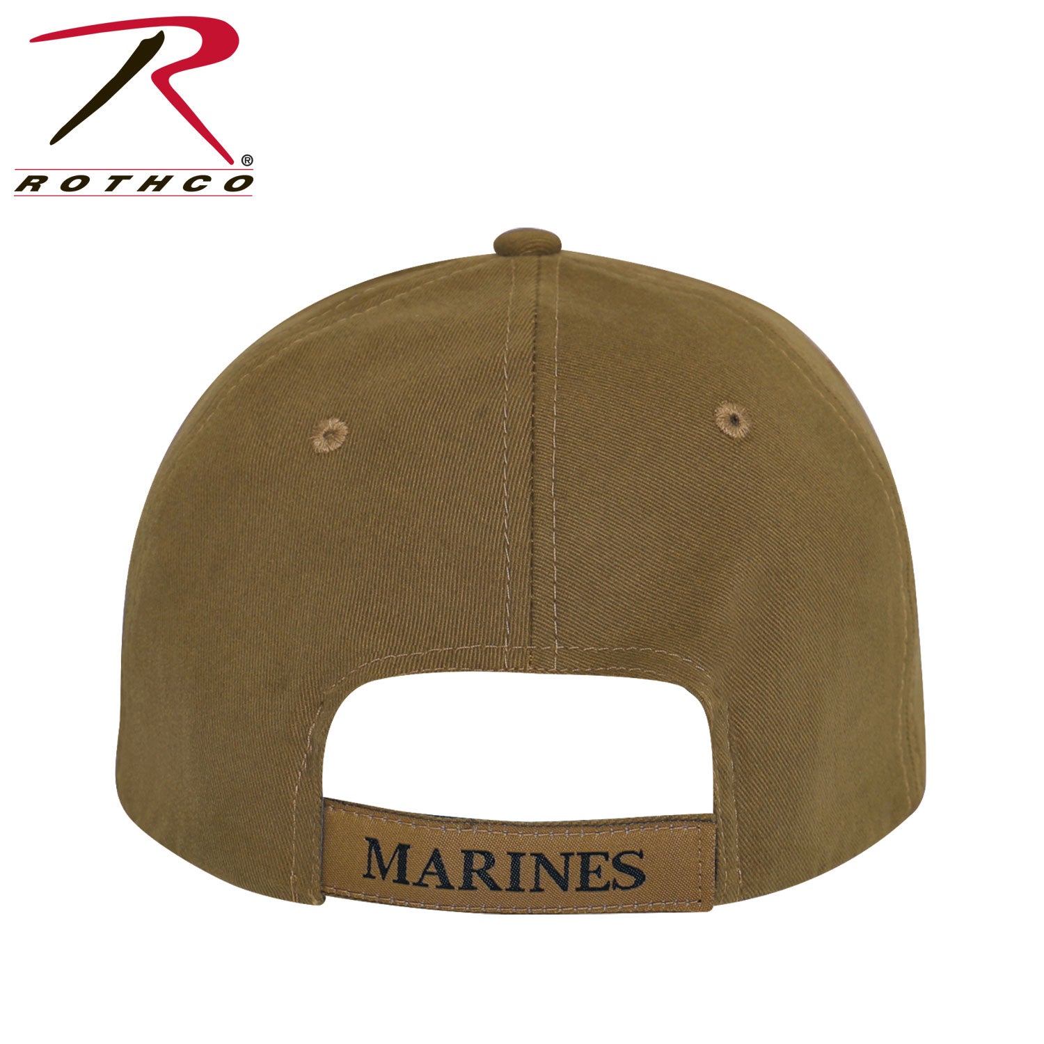 Rothco Deluxe Marines Low Profile Insignia Cap Coyote Brown Size One Size - Get Tight Gear