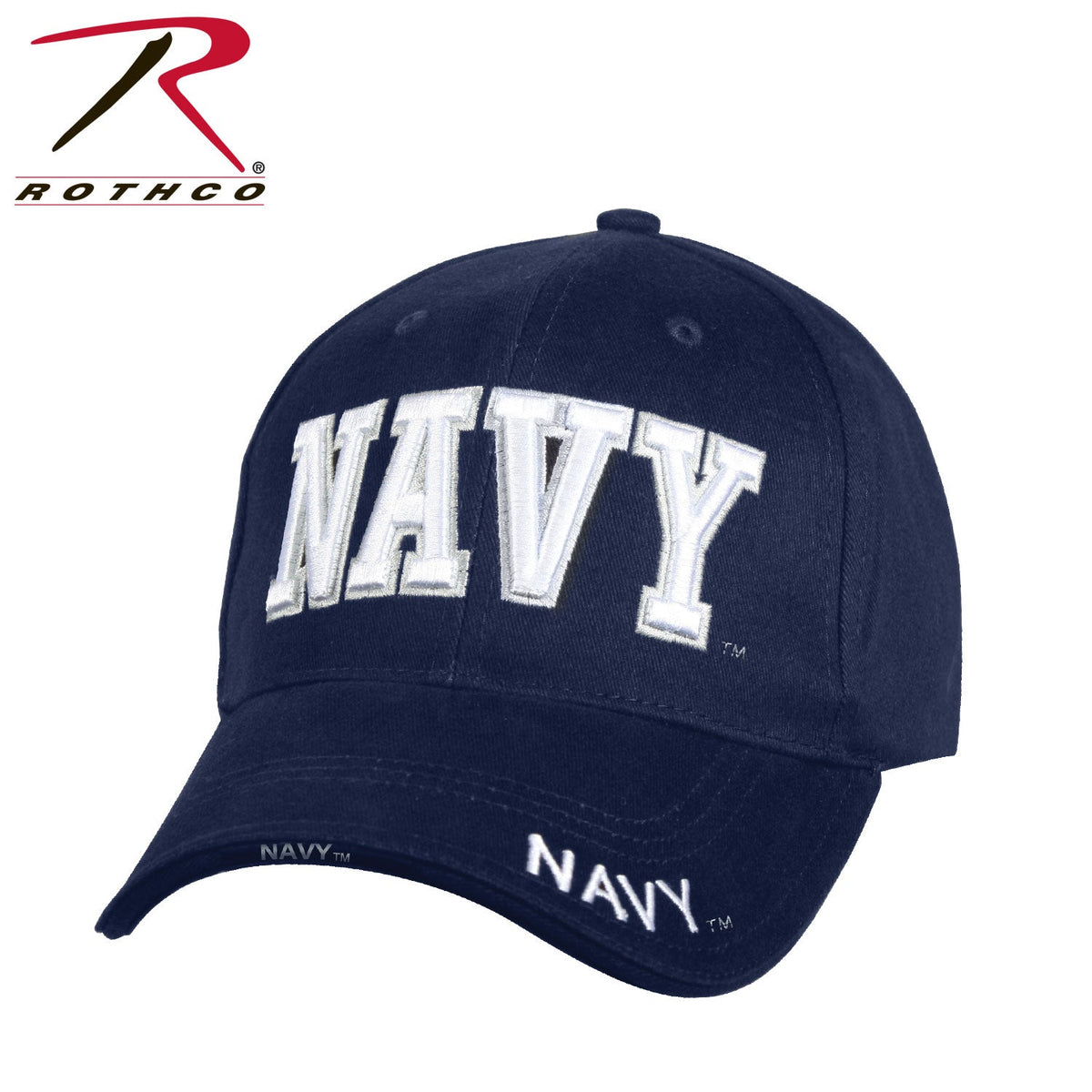 Rothco Deluxe Navy Low Profile Cap Navy Blue Size One Size - Get Tight Gear
