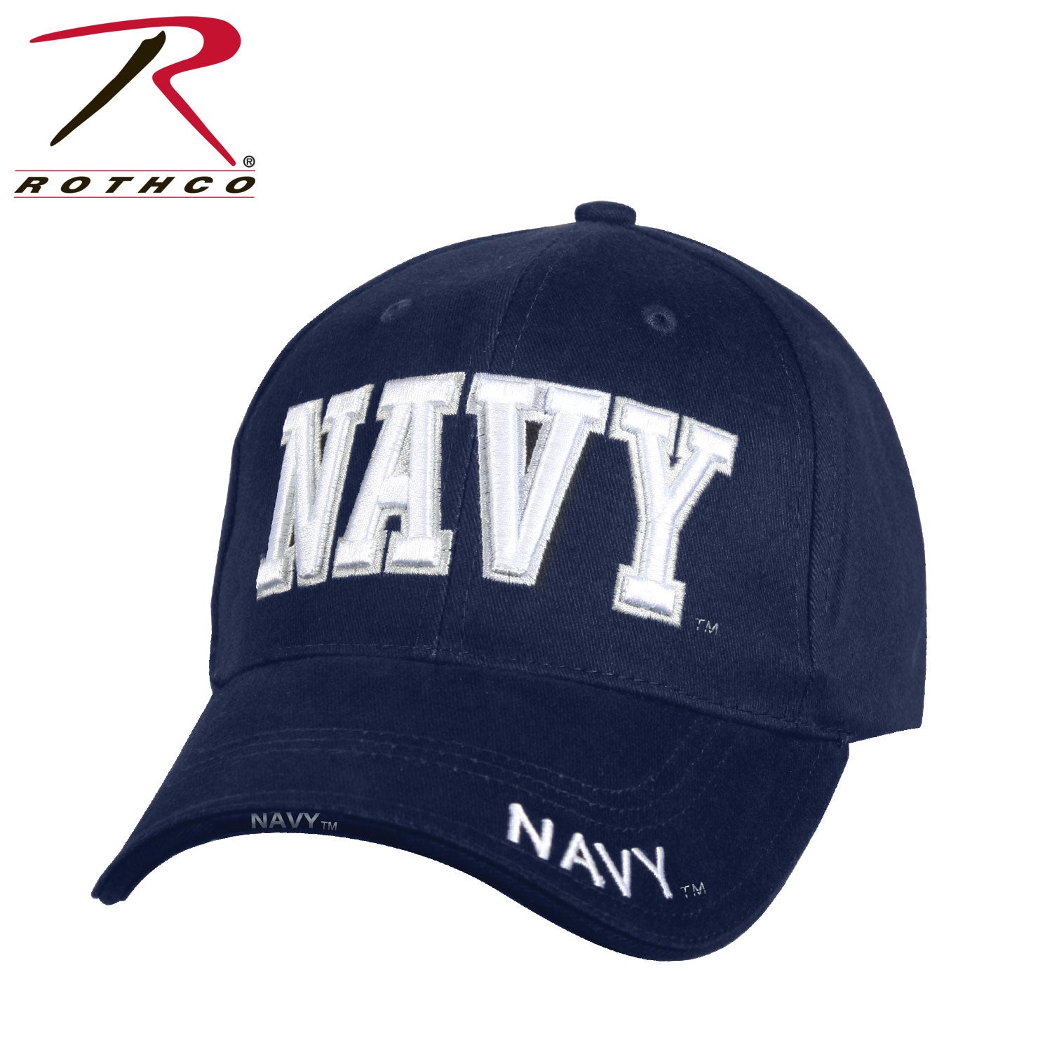 Rothco Deluxe Navy Low Profile Cap Navy Blue Size One Size - Get Tight Gear