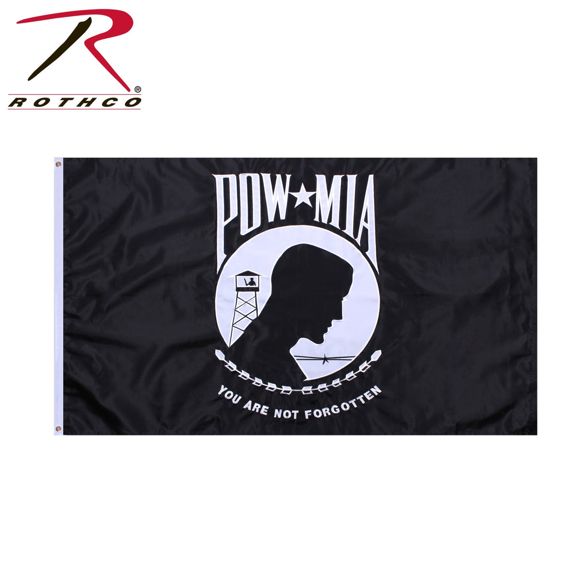 Rothco Deluxe POW - MIA Flag 3' x 5' - Get Tight Gear
