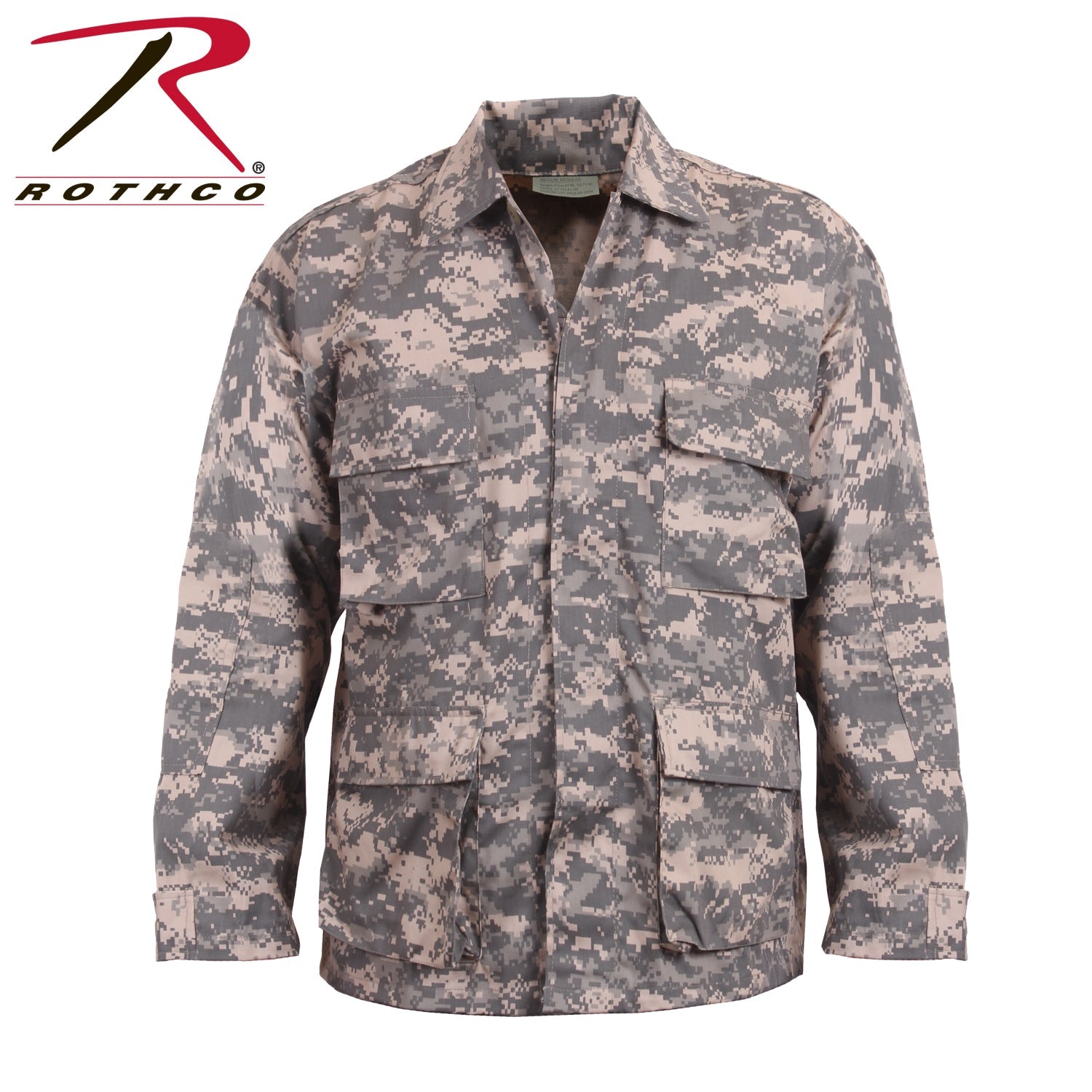 Rothco Digital Camo BDU Shirt ACU Digital Camo Size 2XL - Get Tight Gear