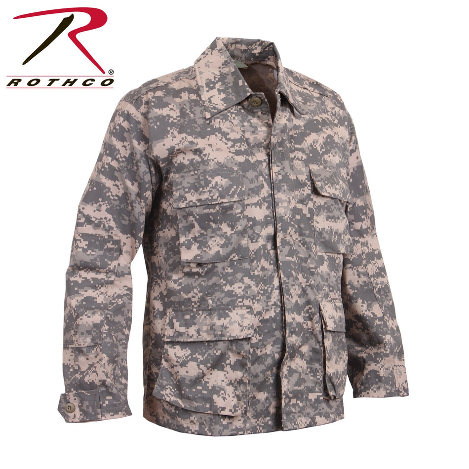 Rothco Digital Camo BDU Shirt ACU Digital Camo Size L - Get Tight Gear