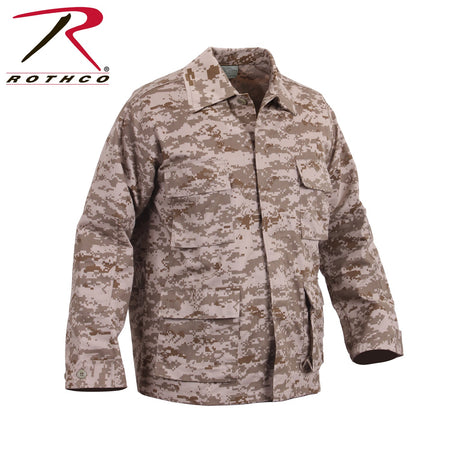 Rothco Digital Camo BDU Shirt Desert Digital Camo Size L - Get Tight Gear