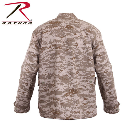 Rothco Digital Camo BDU Shirt Desert Digital Camo Size M - Get Tight Gear