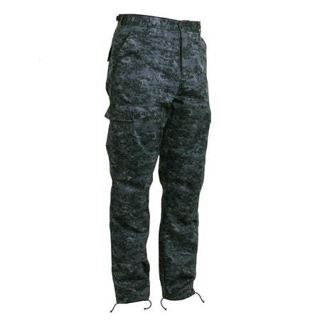 Rothco Digital Camo Tactical BDU Pants Midnight Digital Camo Size XL - Get Tight Gear