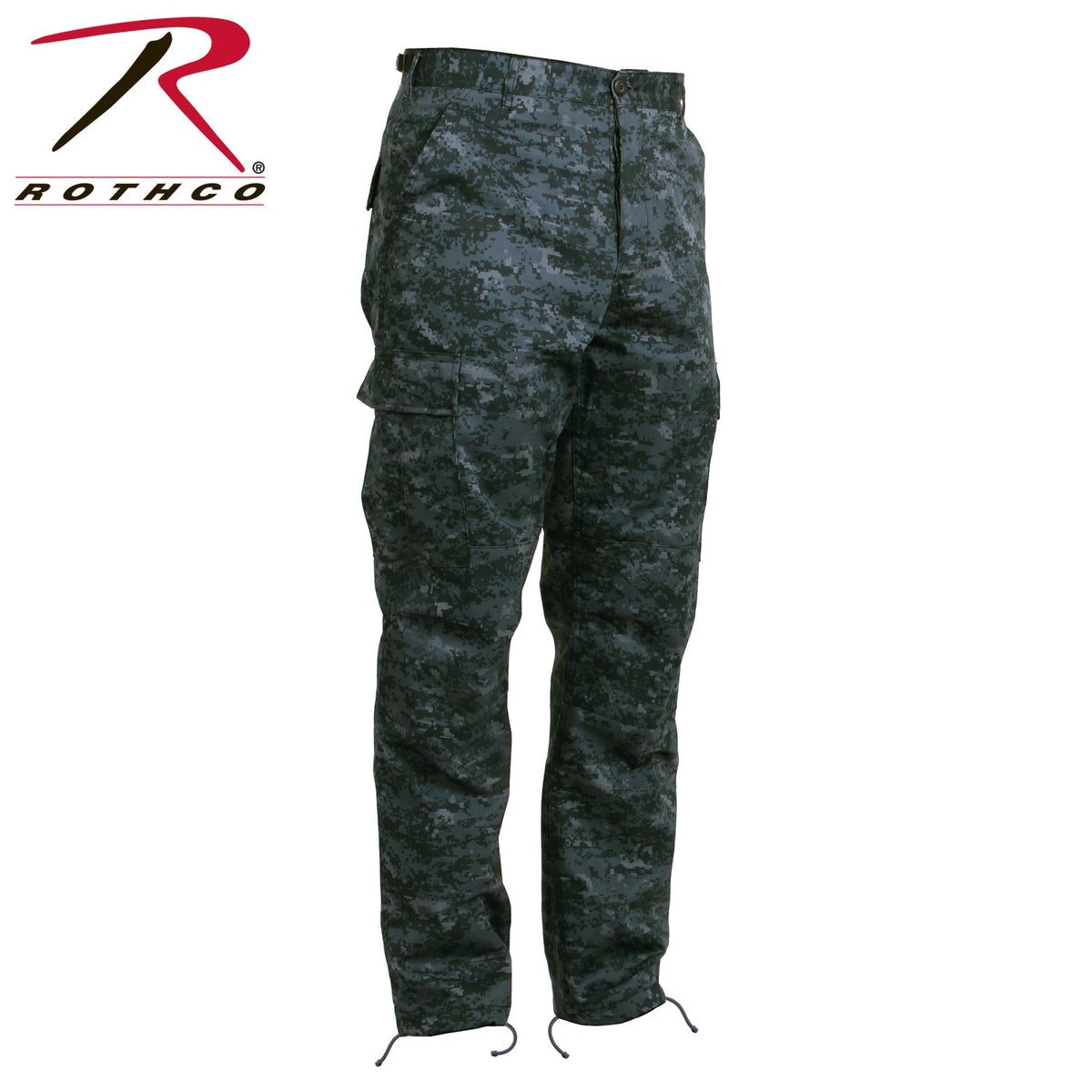 Rothco Digital Camo Tactical BDU Pants Midnight Digital Camo Size XL - Get Tight Gear