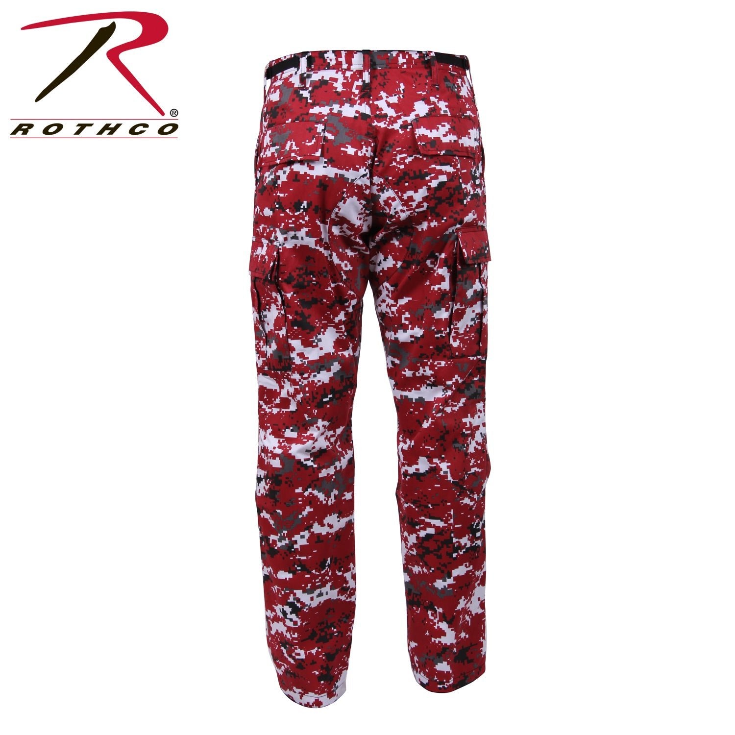 Rothco Digital Camo Tactical BDU Pants Red Digital Camo Size XL - Get Tight Gear
