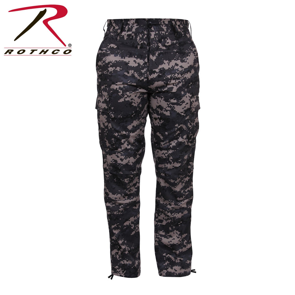 Rothco Digital Camo Tactical BDU Pants Subdued Urban Digital Camo Size S - Get Tight Gear