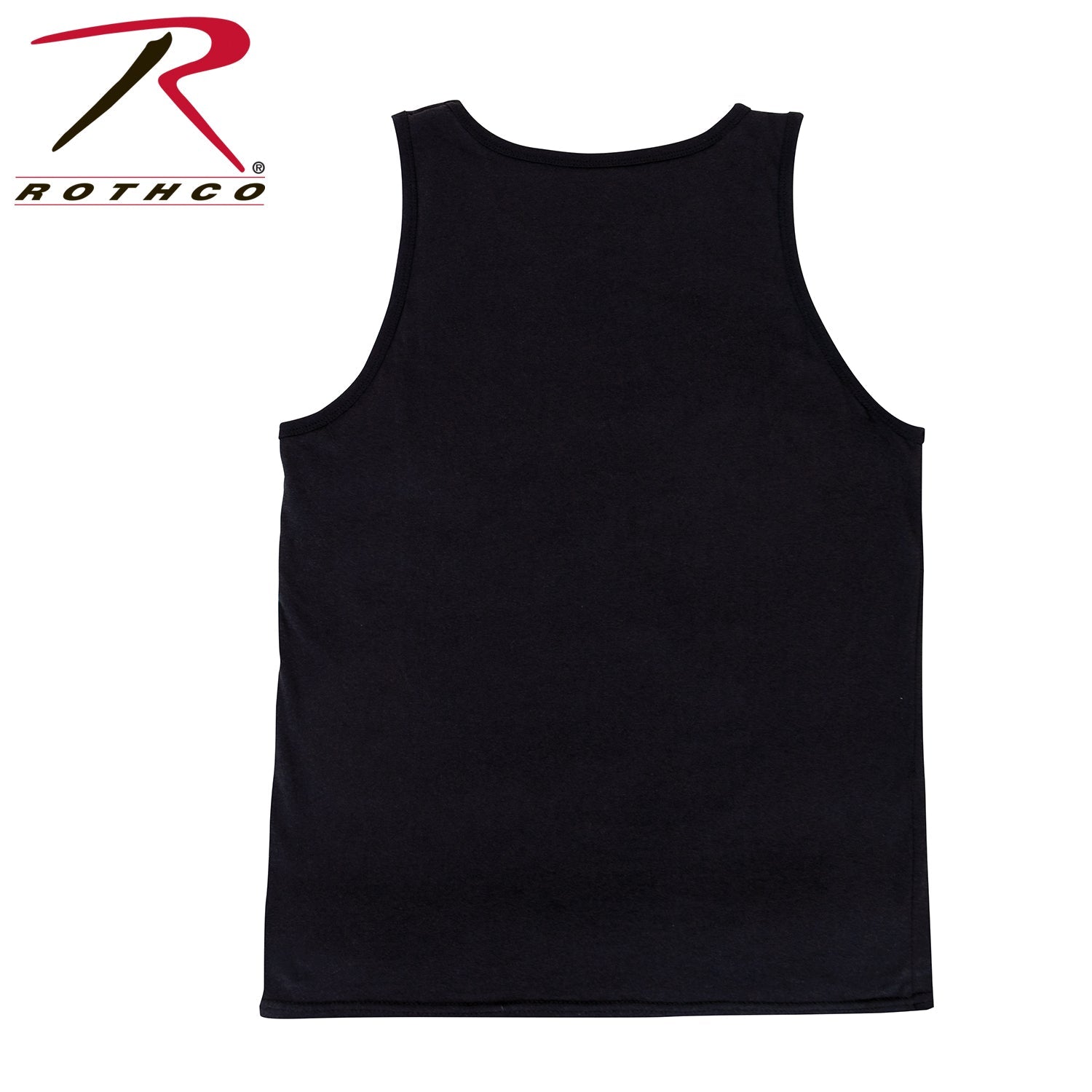 Rothco Distressed U.S. Flag Tank Top Black Size S - Get Tight Gear