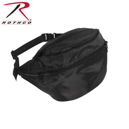 Rothco Fanny Pack Black Size One Size - Get Tight Gear