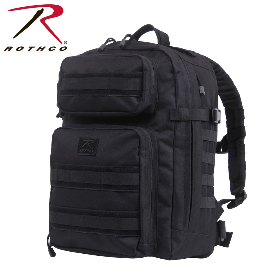Rothco Fast Mover Tactical Backpack Black Size One Size - Get Tight Gear