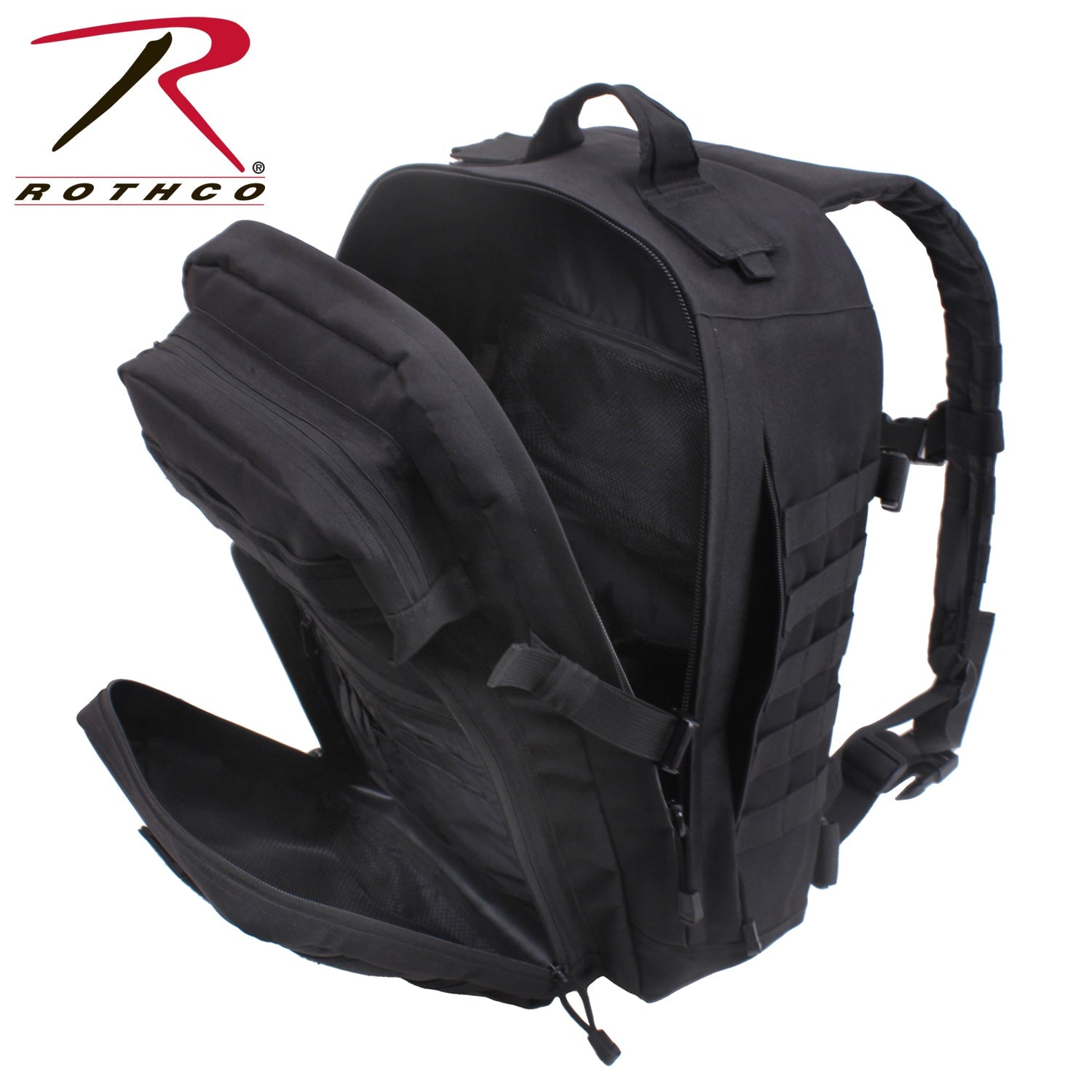 Rothco Fast Mover Tactical Backpack Black Size One Size - Get Tight Gear