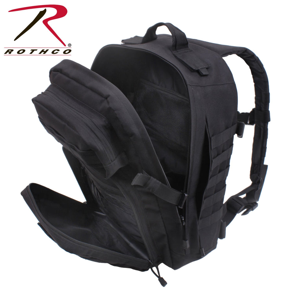 Rothco Fast Mover Tactical Backpack Black Size One Size - Get Tight Gear
