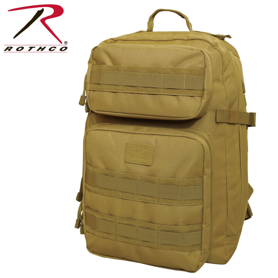 Rothco Fast Mover Tactical Backpack Coyote Brown Size One Size - Get Tight Gear