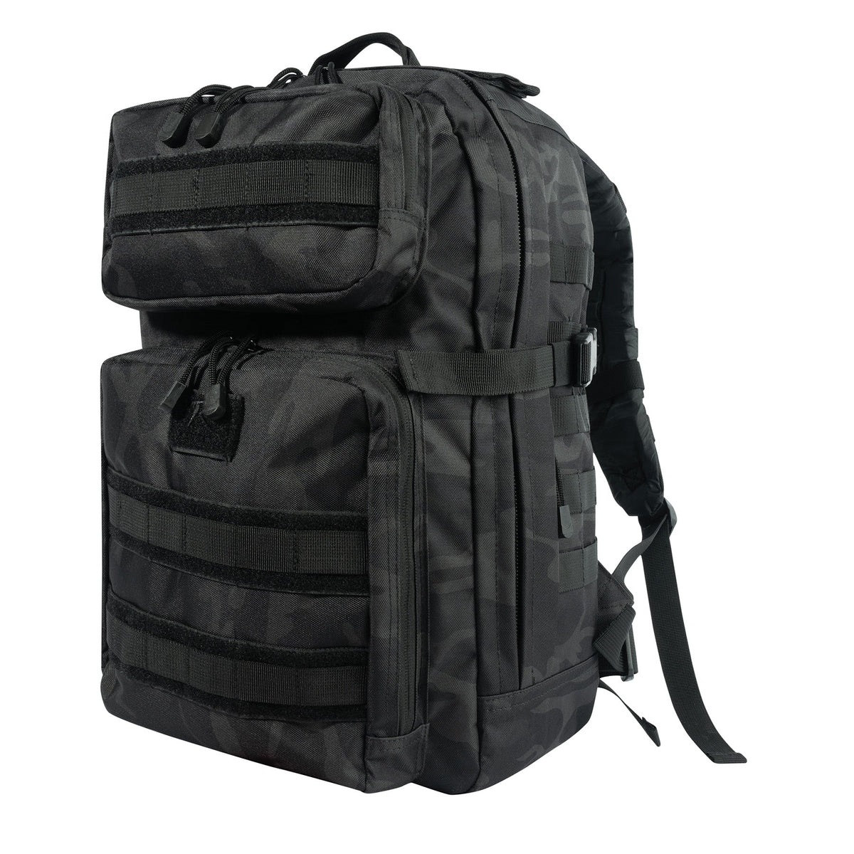 Rothco Fast Mover Tactical Backpack Midnight Black Camo - Get Tight Gear