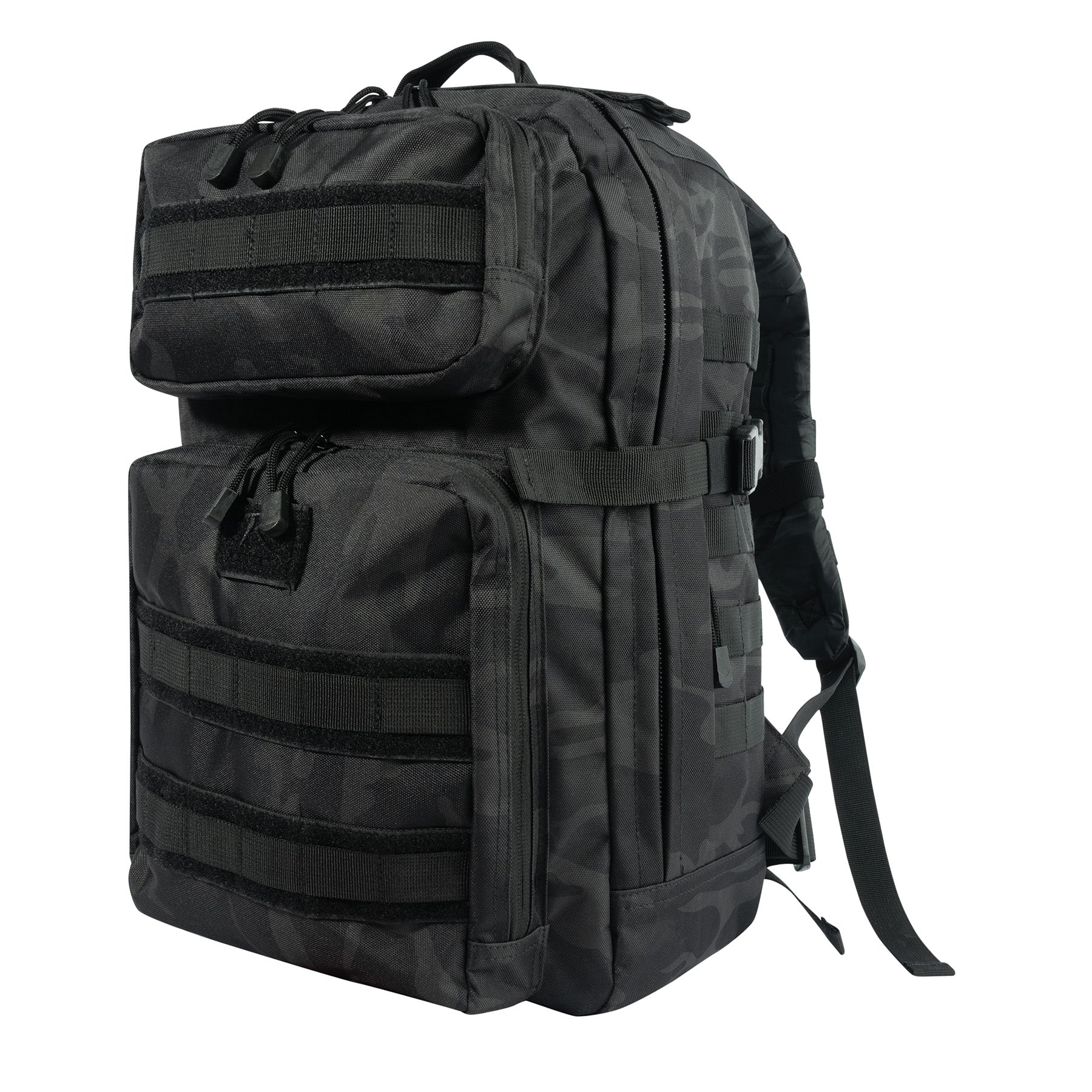 Rothco Fast Mover Tactical Backpack Midnight Black Camo - Get Tight Gear