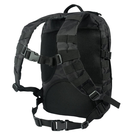 Rothco Fast Mover Tactical Backpack Midnight Black Camo - Get Tight Gear