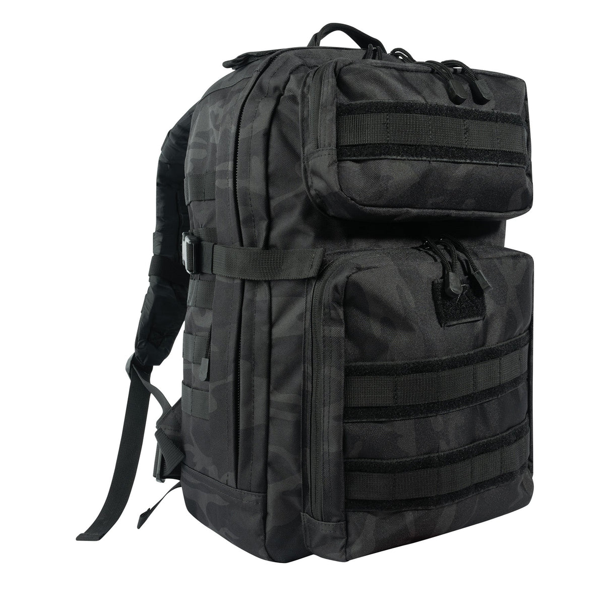 Rothco Fast Mover Tactical Backpack Midnight Black Camo - Get Tight Gear