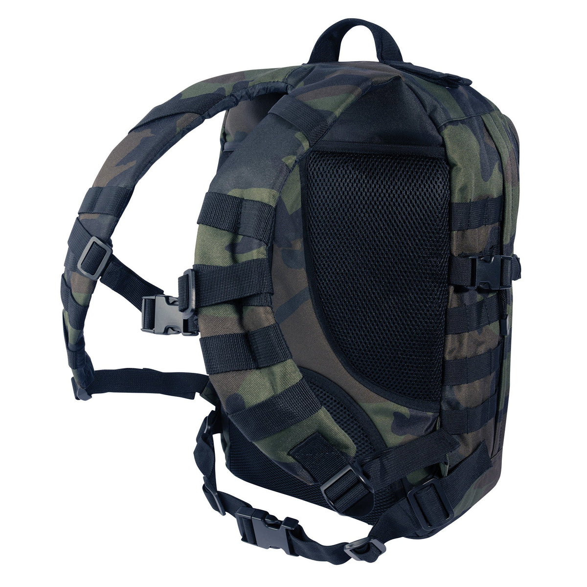 Rothco Fast Mover Tactical Backpack Midnight Woodland Camo - Get Tight Gear