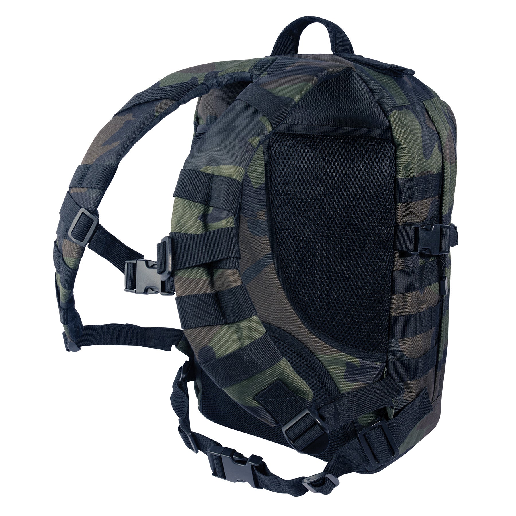 Rothco Fast Mover Tactical Backpack Midnight Woodland Camo - Get Tight Gear