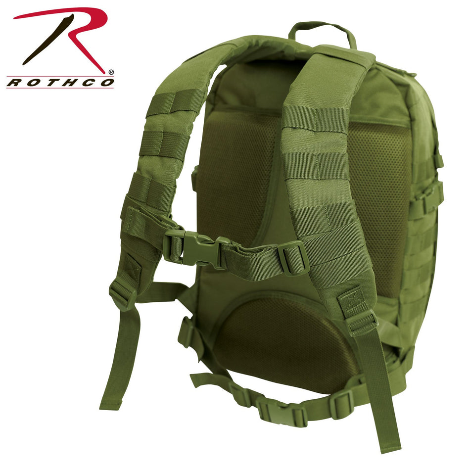 Rothco Fast Mover Tactical Backpack Olive Drab Size One Size - Get Tight Gear