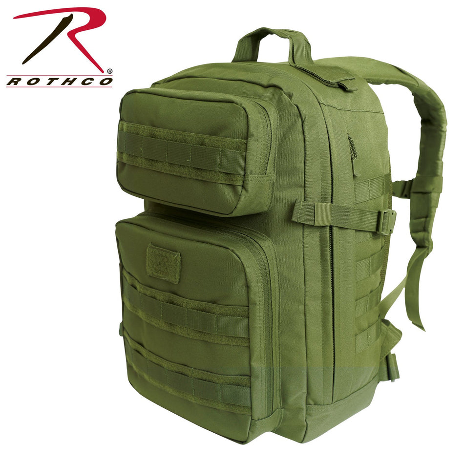 Rothco Fast Mover Tactical Backpack Olive Drab Size One Size - Get Tight Gear
