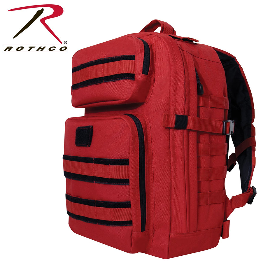 Rothco Fast Mover Tactical Backpack Red Size One Size - Get Tight Gear