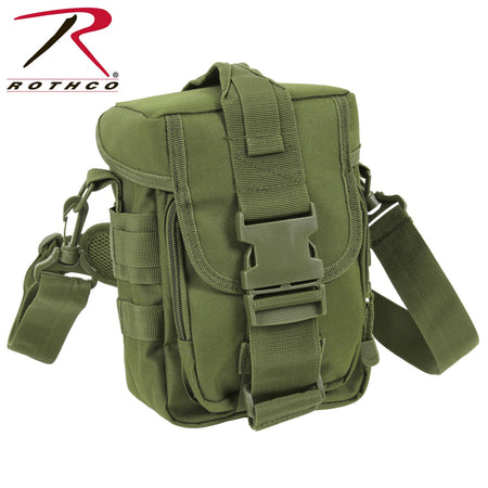 Rothco Flexipack MOLLE Tactical Shoulder Bag Olive Drab - Get Tight Gear