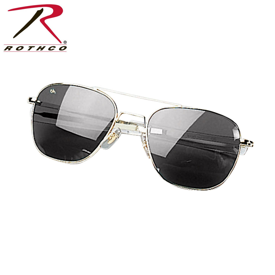 Rothco G.I. Type Aviator Sunglasses Gold / Smoke Size 58 MM - Get Tight Gear